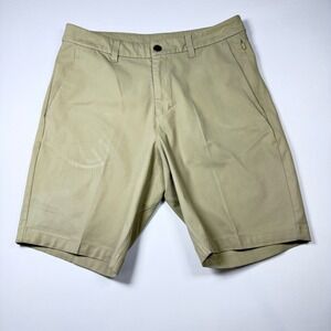 Lululemon ABC Classic Fit Chino Shorts Mens Size 30‎ Khaki Stretch Performance